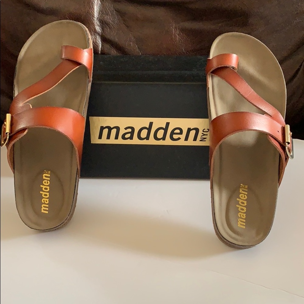 COPY - New in Box Madden Blakely Sandals Size 7.5 Cognac